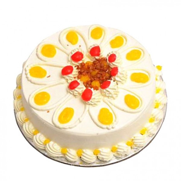 Eggless Butterscotch Cake Half kg